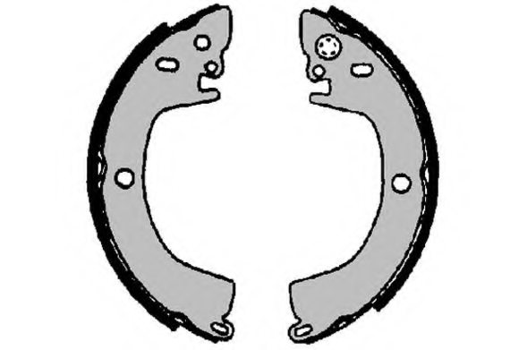 RAICAM RA26540 Brake Shoe Set